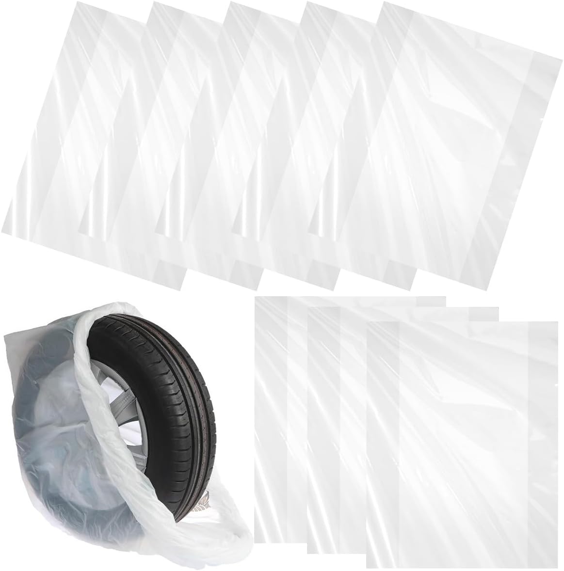 Housses de rangement pour pneus – anti-poussière, 8 Pièces